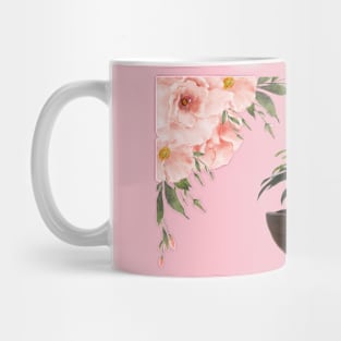 Floral shirt for nature lovers Mug